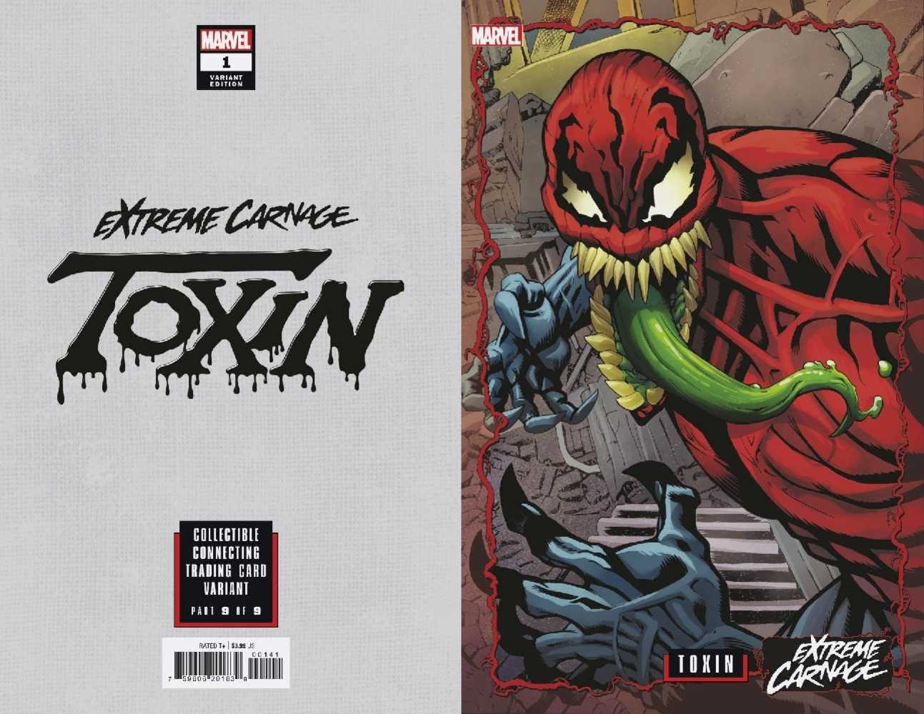 Extreme Carnage Toxin #1 Johnson Connecting Variant