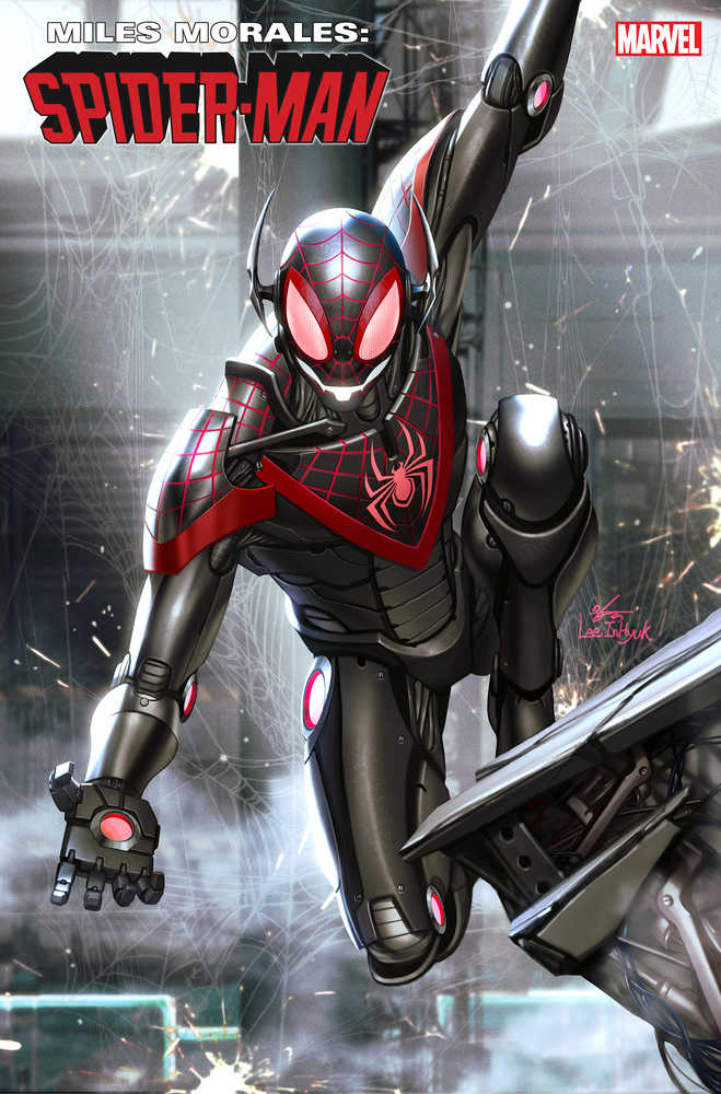 Miles Morales Spider-Man #33 Lee Devils Reign Villain Variant