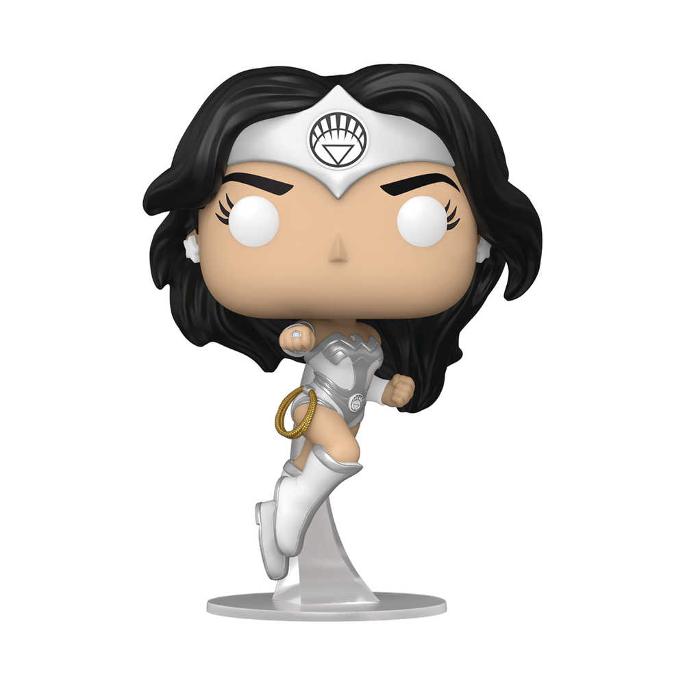 Pop! Heroes: DC Wonder Woman 80th Anniversary Wonder Woman White Lantern Figure