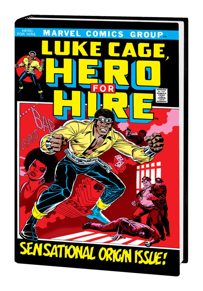 Luke Cage Omnibus Hardcover John Romita Sr Direct Market Variant