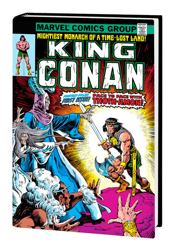 Conan The King Original Marvel Years Omnibus Hardcover Volume 01 Direct Market Variant