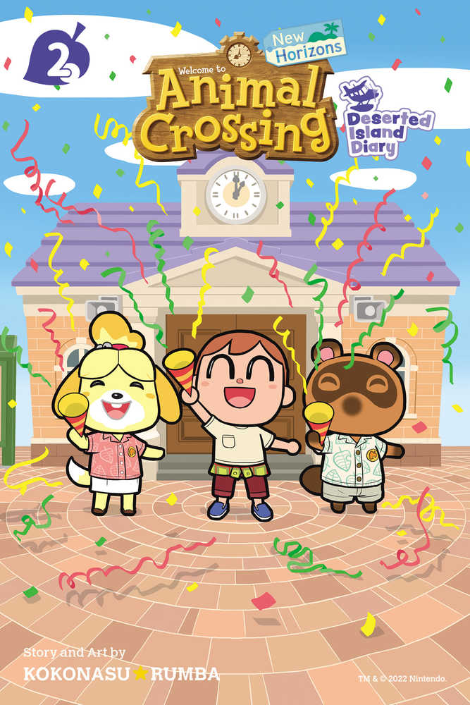 Animal Crossing New Horizons Manga Volume 02 Deserted Island Diary