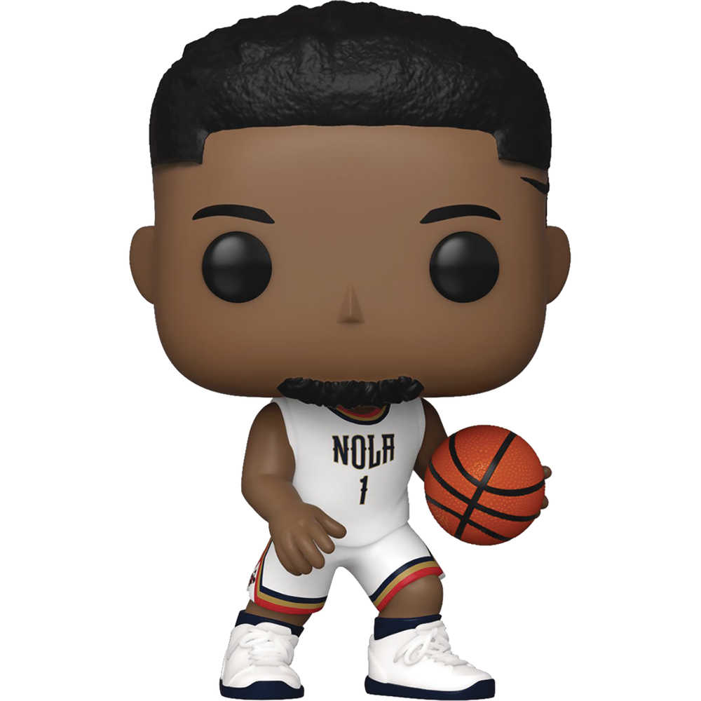 Pop! Basketball: NBA New Orleans Pelicans Zion Williamson (City Edition 2021) Vinyl Figure