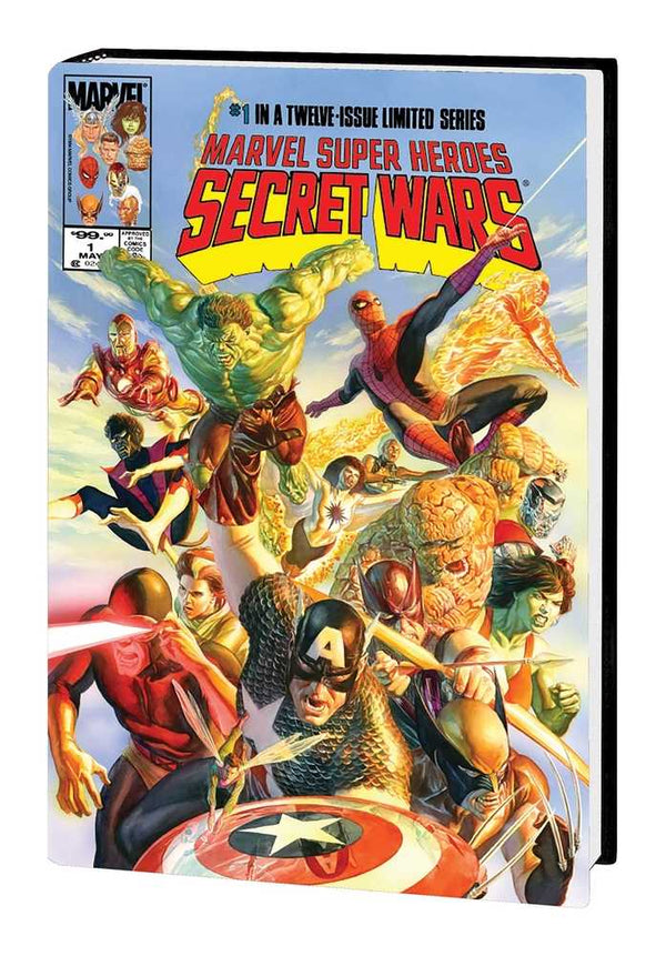 Secret Wars Omnibus Hardcover Ross Direct Market Variant New Printing
