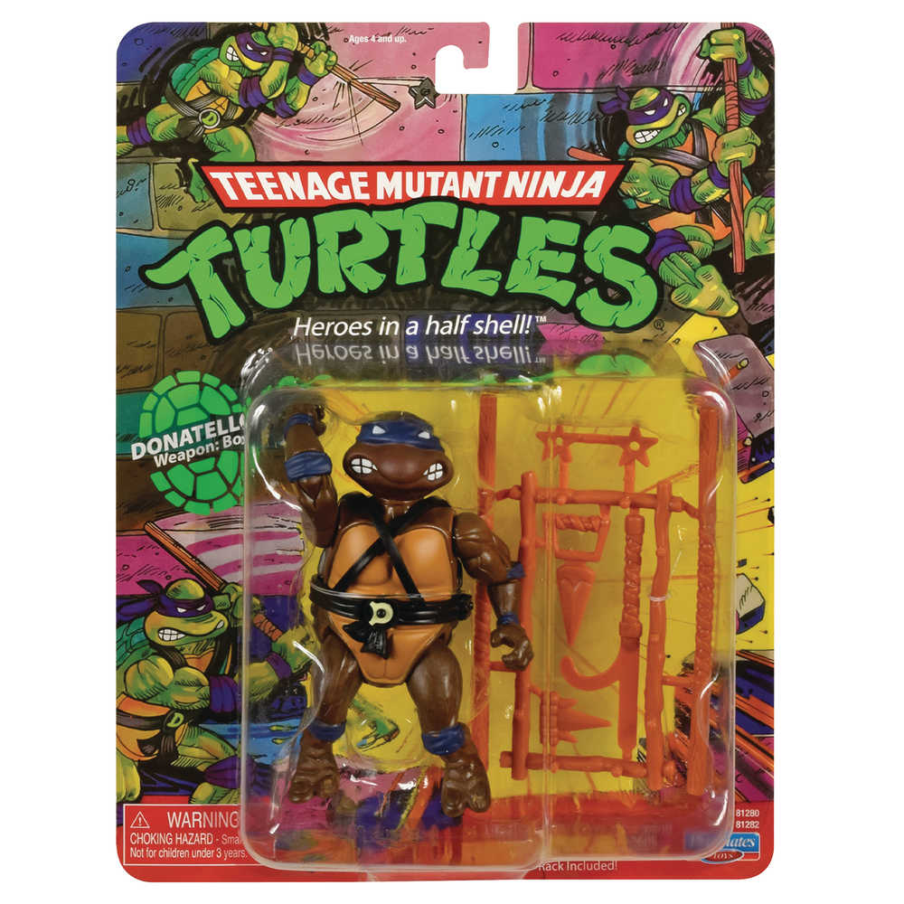 Teenage Mutant Ninja Turtles Classic Donatello Basic Action Figure