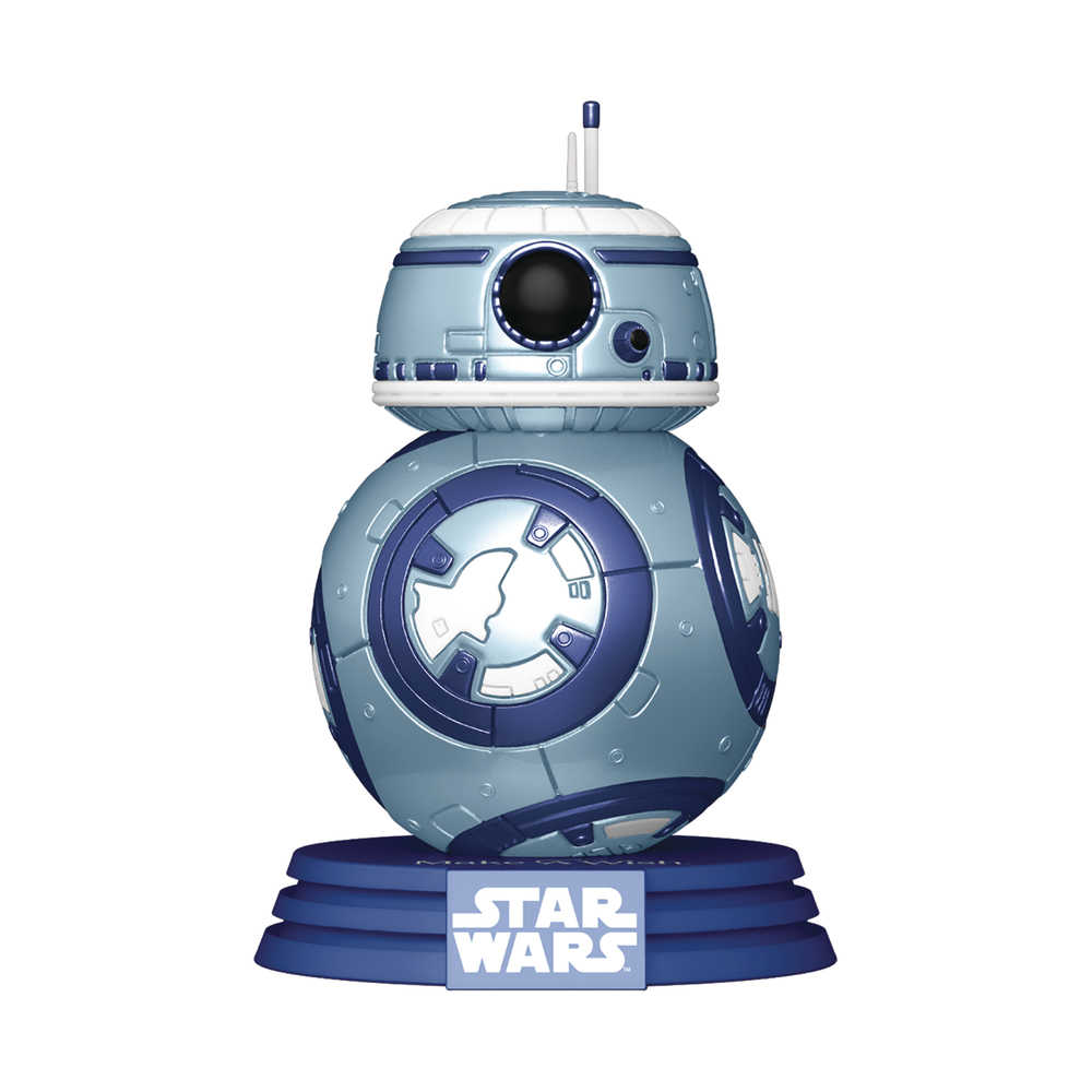 Pop! With Purpose: Star Wars Make-A-Wish BB-8 (Metallic) Vinyl Figure