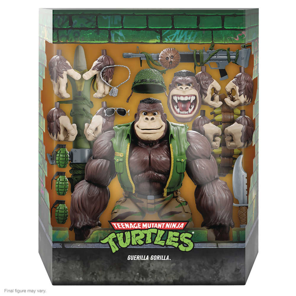 SNKR☆GORILLA Teenage Mutant Ninja Turtles Ultimates W7 Guerilla Gorilla Action Figu