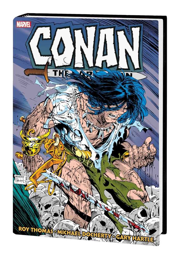 Conan The Barbarian Original Marvel Years Omnibus Hardcover Volume 10 Mcfarlene Cover