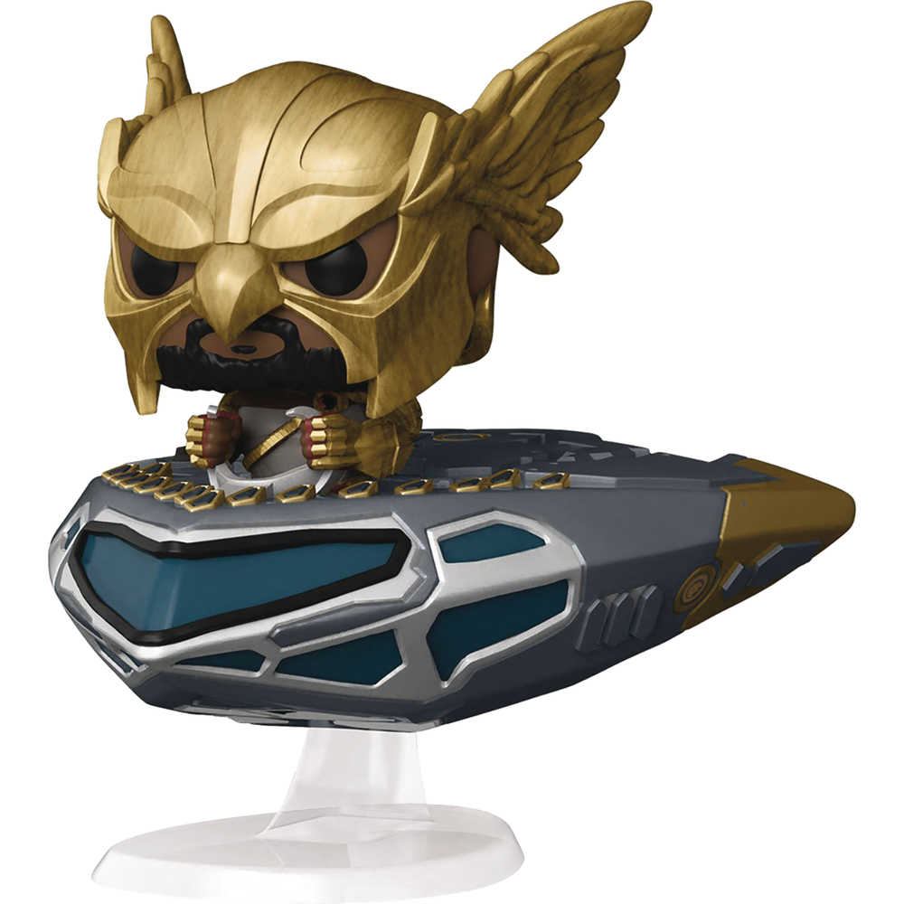Pop! Rides: DC Black Adam Hawkman in Cruiser Super Deluxe Vinyl Figure