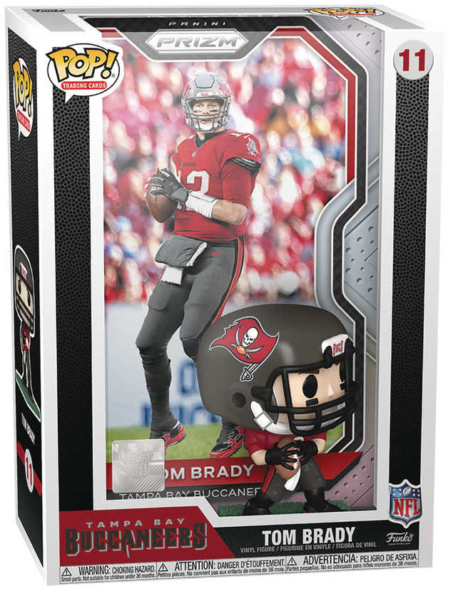 Pop! Trading Cards: NFL Tampa Bay Buccaneers Tom Brady Vinyl Figure
