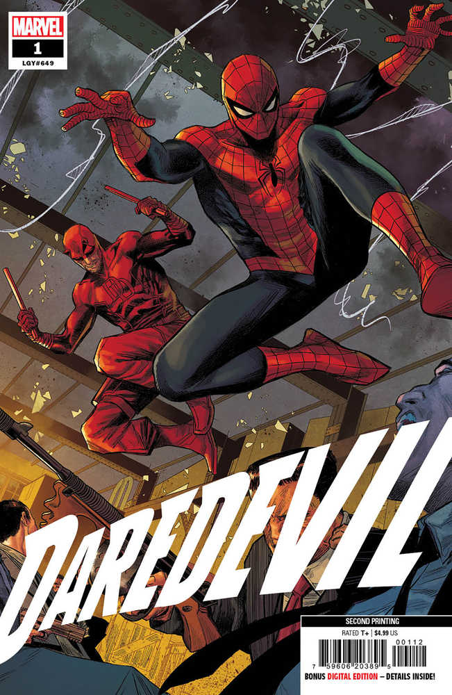 Daredevil #1 2nd Print Checchetto Variant