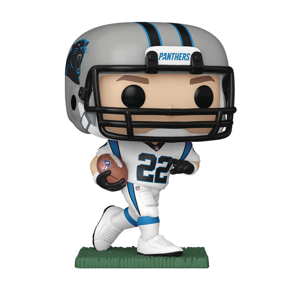 Pop! Football: NFL Carolina Panthers Christian McCaffrey (Away) Vinyl Figure