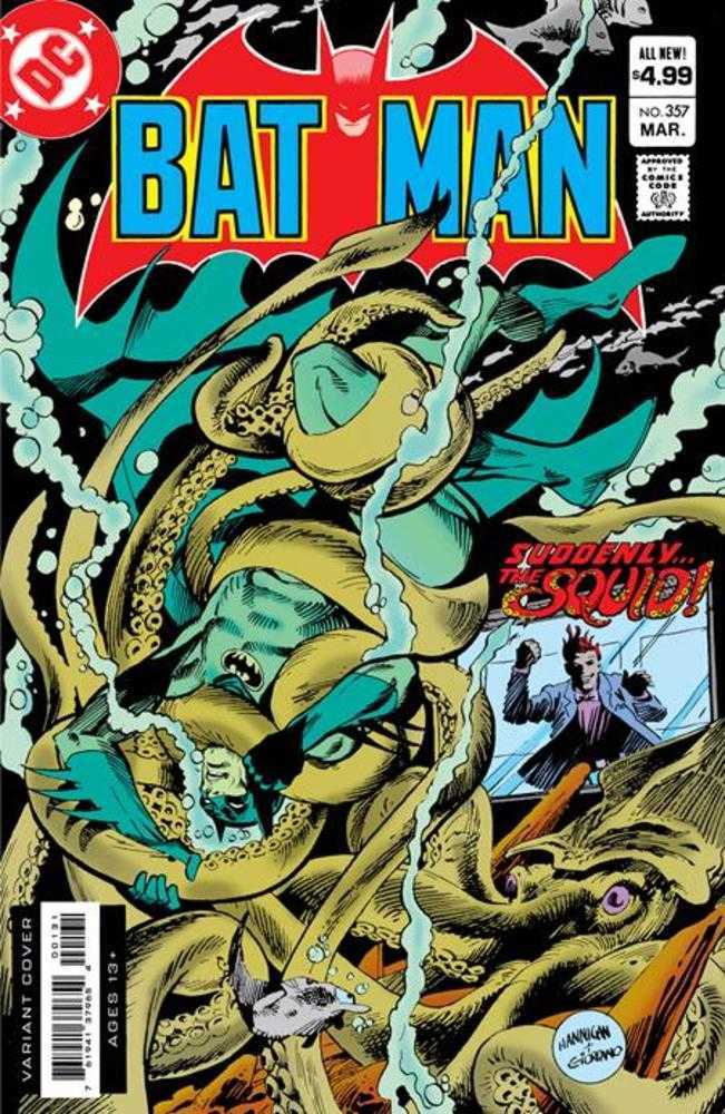 Batman #357 Facsimile Edition Cover B Hannigan & Dick Giordano Special Foil Variant