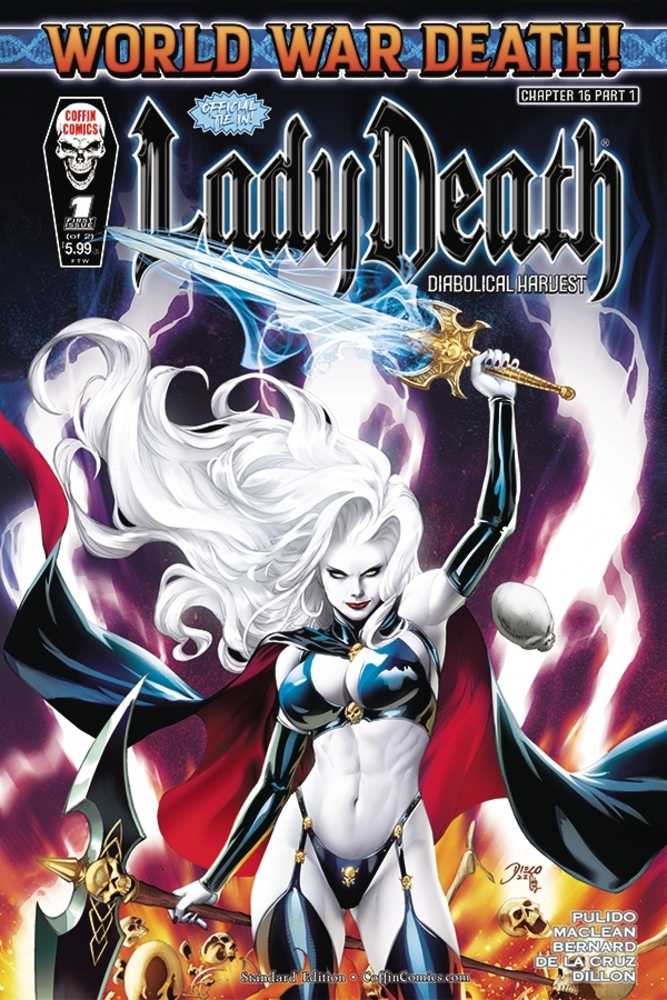 Lady Death Diabolical Harvest #1 (Of 2) Cover A Standard Bern