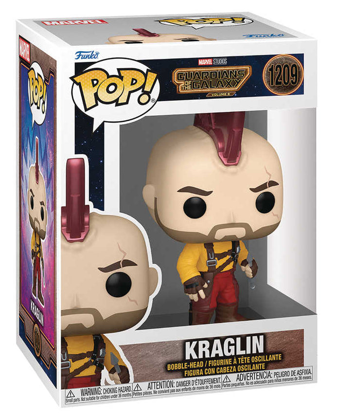 Pop! Marvel Gaurdians of the Galaxy 3 Kraglin Vinyl Figure