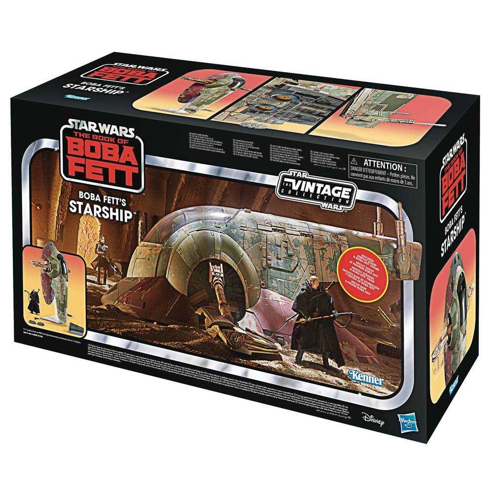 Star Wars Vintage 3 3/4 In Boba Fett Starship