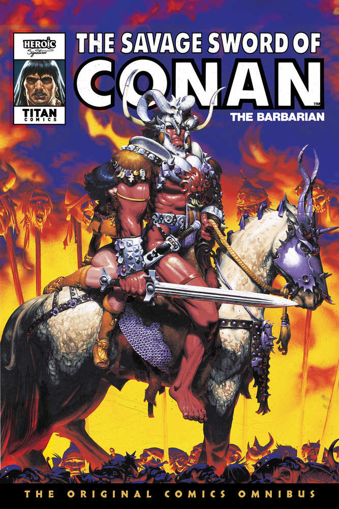 Savage Sword of Conan Original Omnibus Hardcover Volume 09 Direct Market Variant (Mature)
