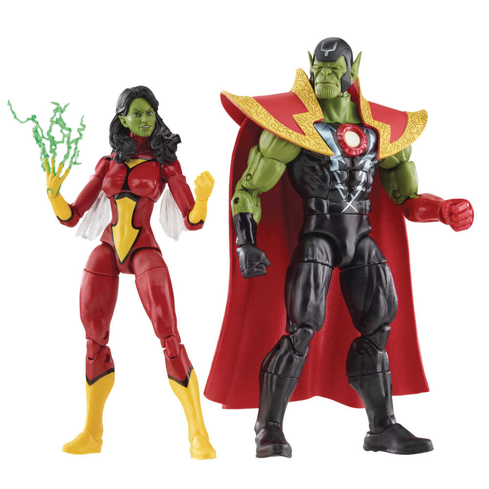 Avengers 60th Leg Skrull Queen/Super Skrull 6in Action Figure