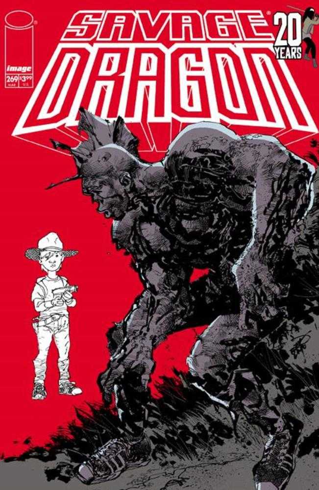 Savage Dragon #269 Cover C Erik Larsen Twd 20th Anniversary Team Up Va