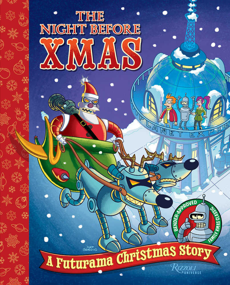 The Night Before Xmas: A Futurama Christmas Story Hardcover