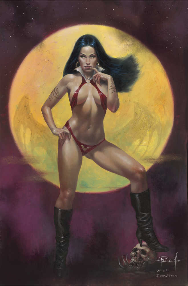 Vampirella Dead Flowers #1 (Of 4) Cover U Foc Parrillo Foil Vi