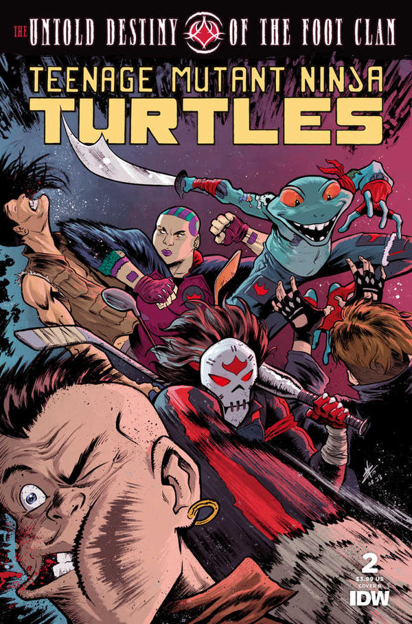 Teenage Mutant Ninja Turtles Untold Destiny Of Foot Clan #2 Cover B Neo