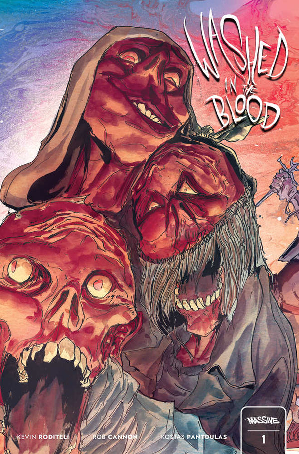 Washed In The Blood #2 (Of 3) Cover B Cannon Connecting (Mature)