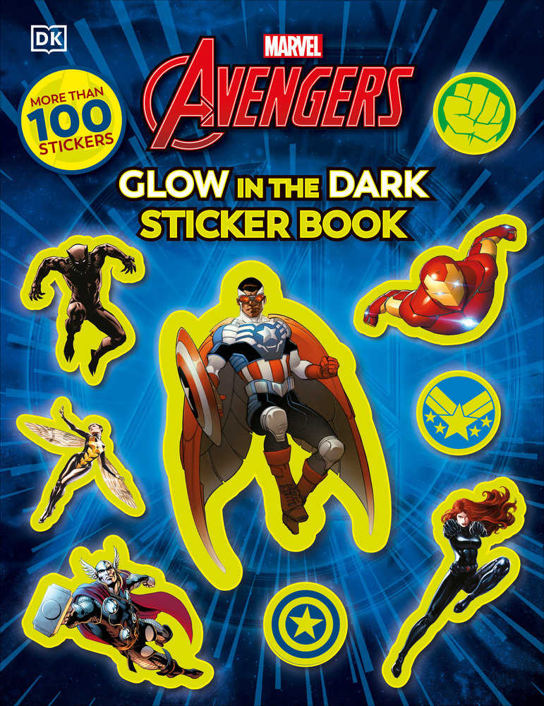 Marvel Avengers: Glow-in-the-Dark Sticker Book