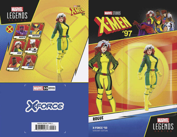 X-Force #50 X-Men 97 Rogue Action Figure Variant [Fall]