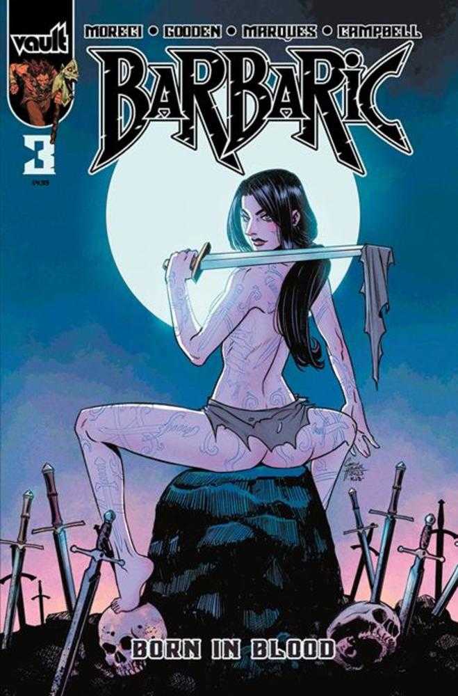 Barbaric Born In Blood #3 (Of 3) Cover B Corin Howell Variant (Mature)