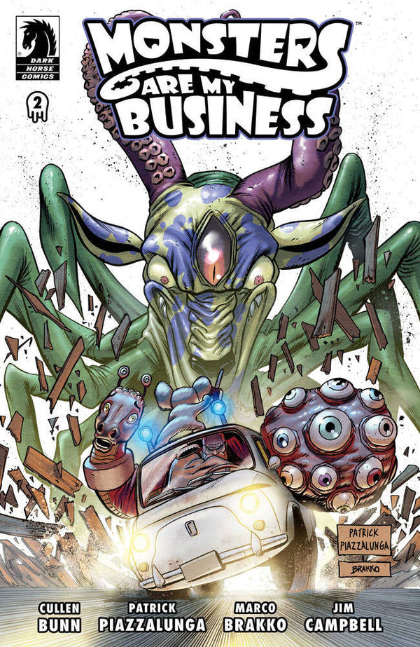 Monsters Are My Business (And Busness Is Bloody) #2 (Cover A) (Patrick Piazzalunga )