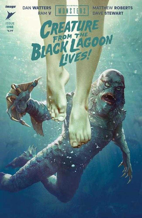 Universal Monsters The Creature From The Black Lagoon Lives #1 (Of 4) Cover B Joshua Middleton Variant