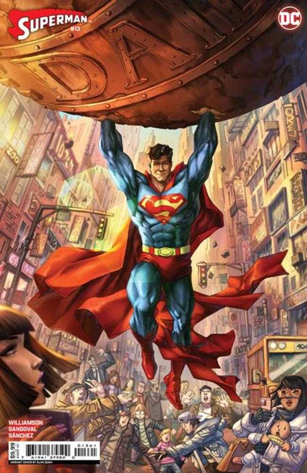 Superman #13 Cover D Alan Quah Card Stock Variant (House Of Brainiac)