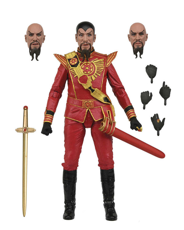 King Features Flash Gordon Ming Red Military 7in Action Figure