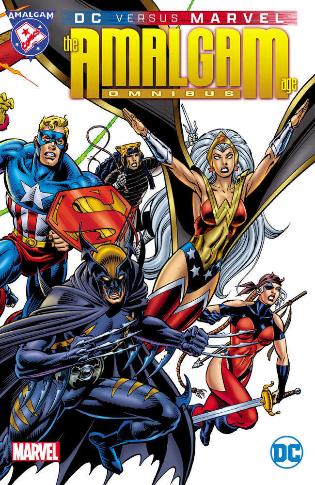 アマルガムコミックス　dc vs マーベル DC Versus Marvel: The Amalgam Age Omnibus