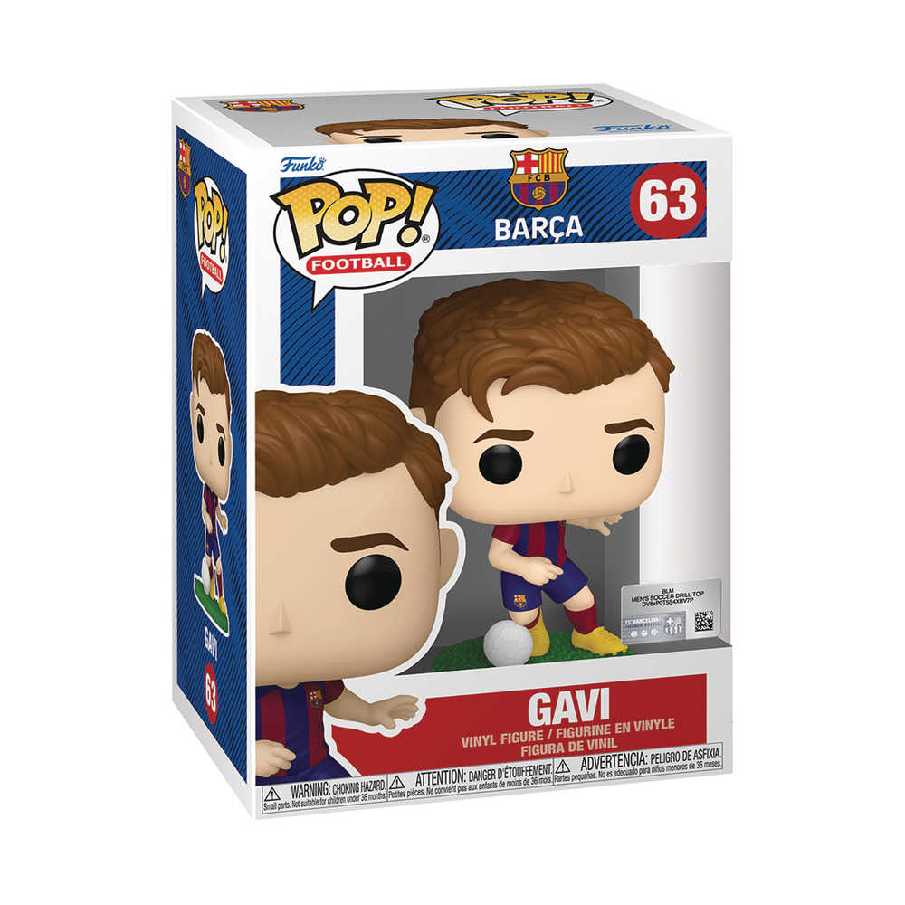 Pop Football Barcelona Gavi Vinyl Figure