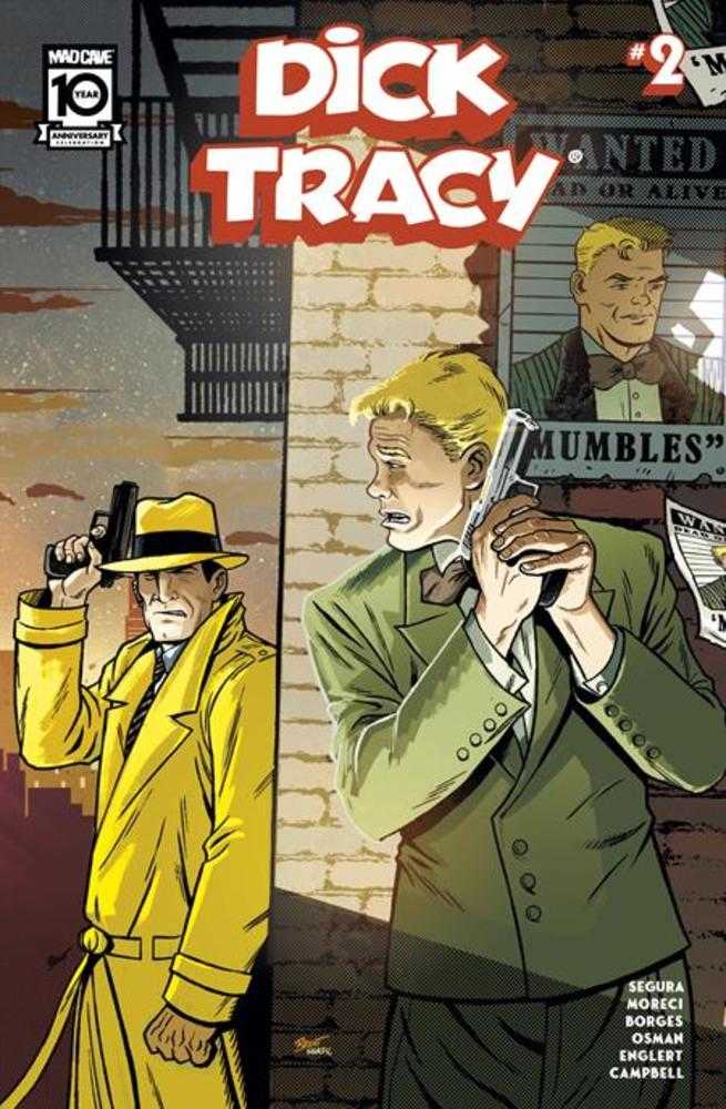 Dick Tracy #2 Cover B Brent Schoonover Connecting Cover Variant