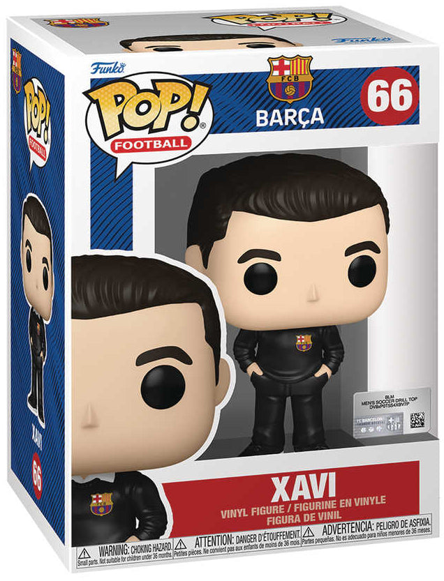 Pop! Football: FC Barcelona Xavi Vinyl Figure