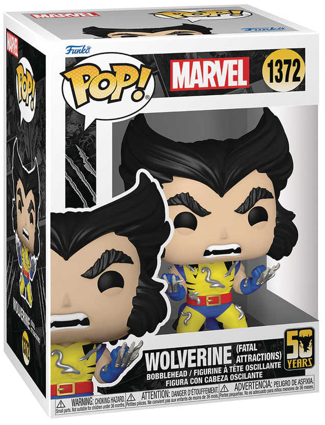 Pop! Marvel 50th Anniversary Wolverine (Fatal Attractions) Vinyl Figure