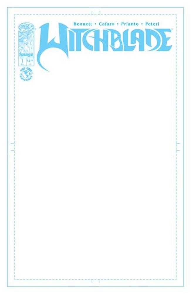 Witchblade #1 (2024) Cover C Blank Sketch Variant