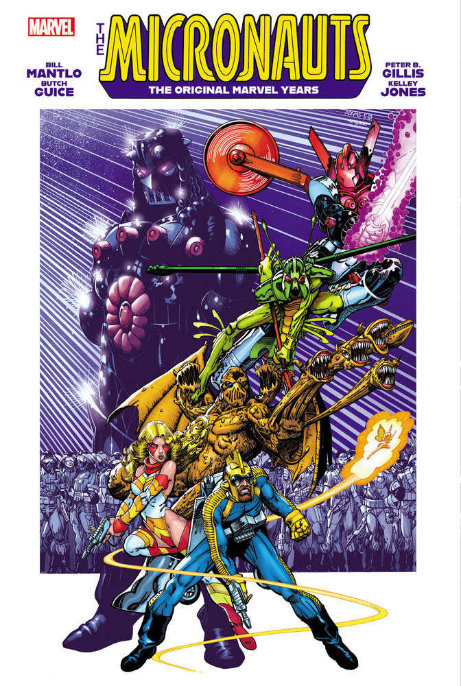 Micronauts: Original Marvel Years Omnibus Hardcover Volume 03 Arthur Adams Direct Market Variant