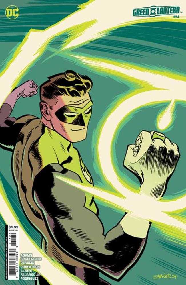 Green Lantern #14 Cover B Chris Samnee Card Stock Variant (Absolute Po