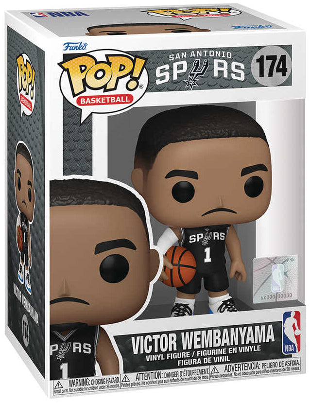 Pop! Basketball: NBA San Antonio Spurs Victor Wembanyama Vinyl Figure