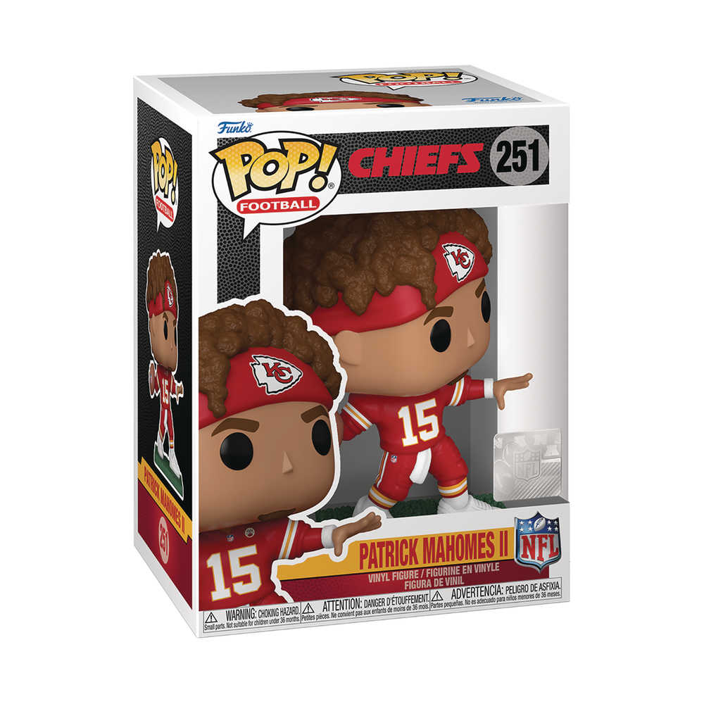 Pop Nfl Chiefs Patrick Mahomes II 2023 Vinyl Figure