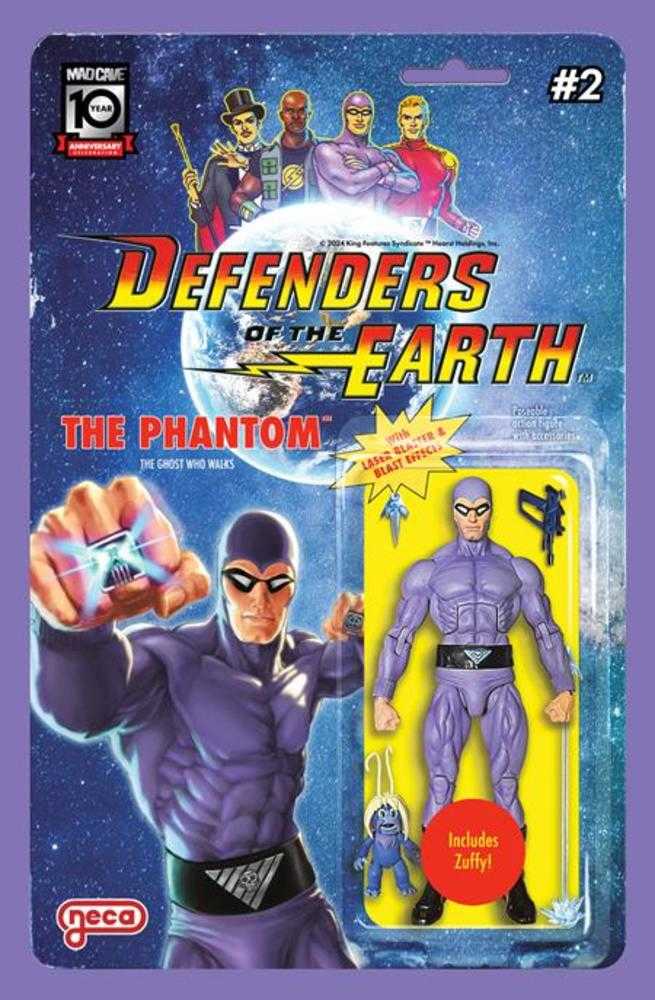Defenders Of The Earth #2 (Of 8) Cover B Djordje Djokovic Action Figure Variant