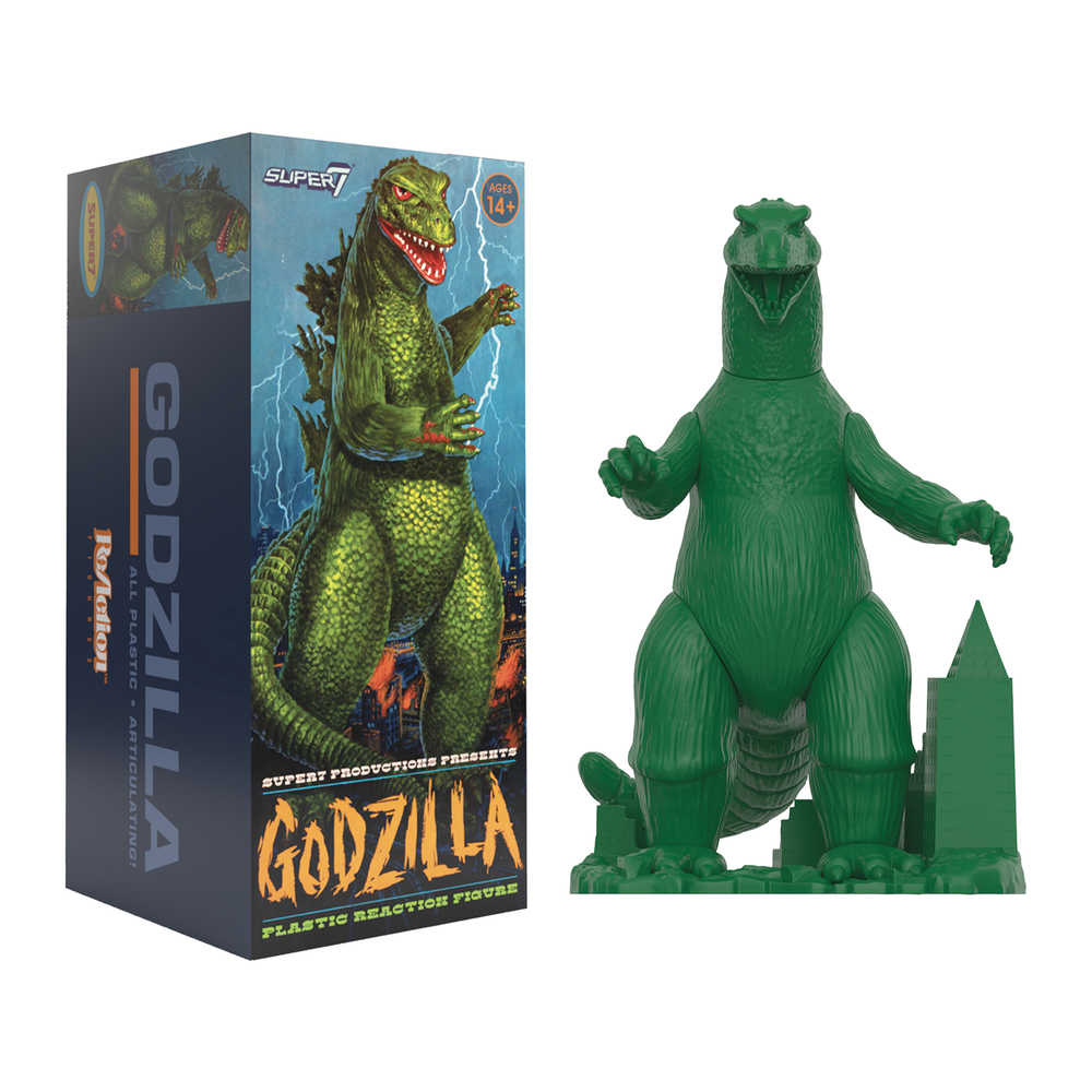 Sdcc 2024 Godzilla Toho Reaction Aurora Godzilla Action Figure In Box (