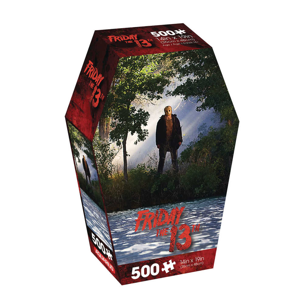 Friday The 13th Coffin Box 500pc Puzzle