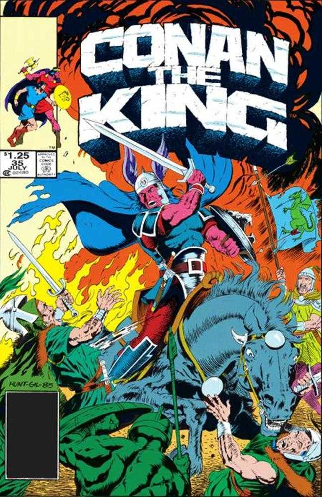 King Conan Original Comics Omnibus Hardcover Volume 02 Direct Market Edition Judith Hunt Cover (Mature)