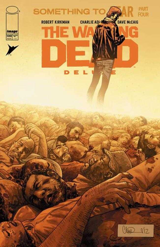 Walking Dead Deluxe #100 Cover F Charlie Adlard & Dave Mccaig Wraparou
