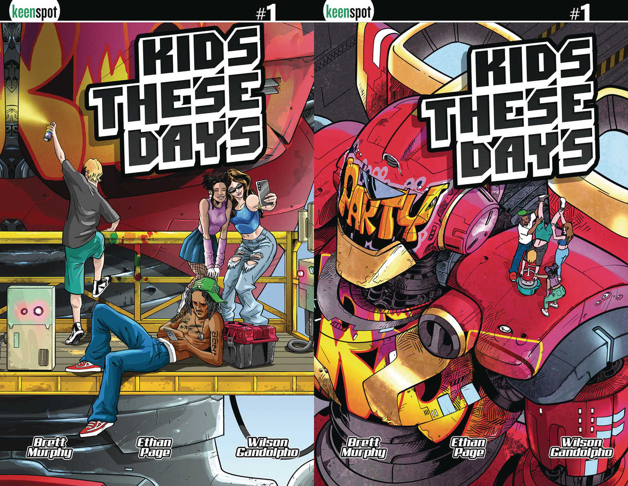 Kids These Days #1 Cover F Holofoil Flip